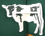 Corner Cow Shelf