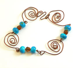 Wired Hearts Bracelet