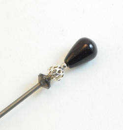 Preciosa Glass Hat Pin