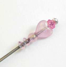 Preciosa Glass Hat Pin