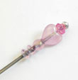 Pink Heart Hat Pin