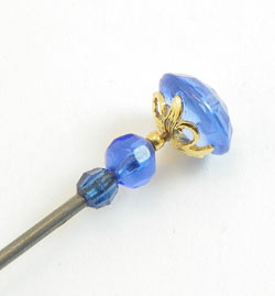 Blue Saphire Hat Pin